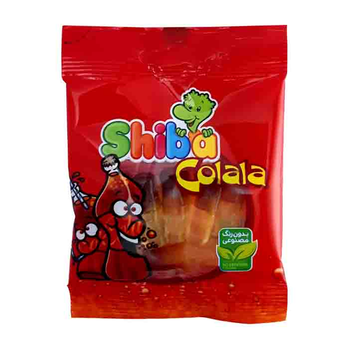 عکس اصلی پاستیل 20 گرمی شیبا مدل نوشابه (colala)